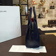 BagsAll Celine Leather Micro Luggage Z1065 Dark Blue 26cm  - 4