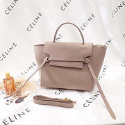 BagsAll Celine Belt Bag Apricot Calfskin 27cm  - 2