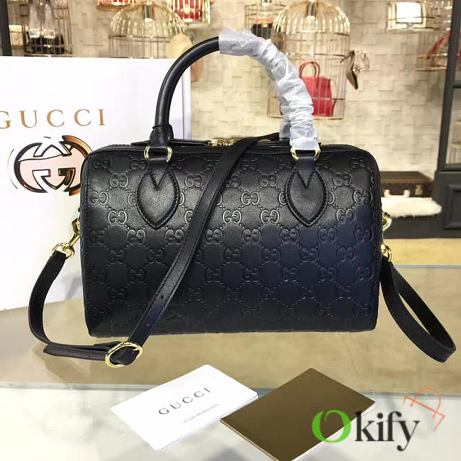 Gucci Signature Top Handle Bag BagsAll 2139 - 1