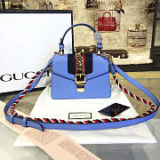 Gucci Sylvie Leather Bag BagsAll Z2353 - 1