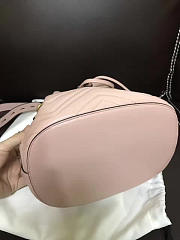 Gucci GG Marmont Bucket 22 Matelassé Dusty Pink Leather 2407 - 4