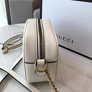 Gucci GG Marmont 18 Matelassé White Leather 2408 - 6