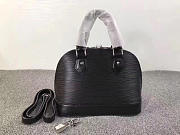 Louis Vuitton Supreme 25 domed satchel Black M40301  - 4
