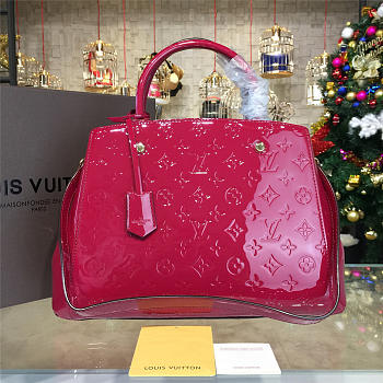 Louis Vuitton Montaigne MM Tote M41194 Pink 3320 35.5cm 