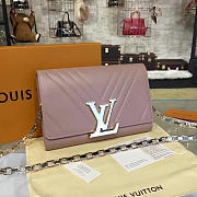 Louis Vuitton LOUISE CHAIN Pink GM 3442 23cm - 1