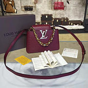 Louis Vuitton CAPUCINES MINI 3459 20cm  - 1