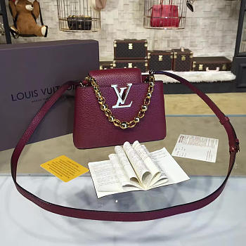 Louis Vuitton CAPUCINES MINI 3459 20cm 