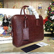 bagsAll Prada Leather Briefcase 4206 - 5