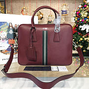bagsAll Prada Leather Briefcase 4217 - 1