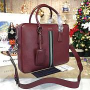 bagsAll Prada Leather Briefcase 4217 - 5