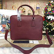 bagsAll Prada Leather Briefcase 4217 - 4