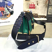 bagsAll Prada Cahier Leather 18 Shoulder Bag 4269 Green - 3