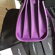 YSL Classic Sac De Jour Nano 22 Purple Lambskin BagsAll 4905 - 6