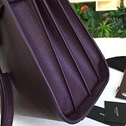 YSL Sac De Jour 26 Purple Grained Leather BagsAll 4916 - 6