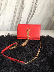 YSL Monogram Kate Bag With Leather Tassel BagsAll 4998 - 1