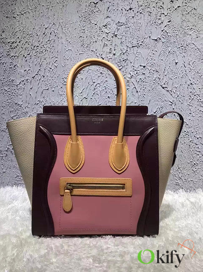 BagsAll Celine Leather Micro Luggage Z1055 26cm  - 1
