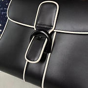 bagsAll Delvaux MM Brillant Satchel Smooth Leather Black 1466 - 5