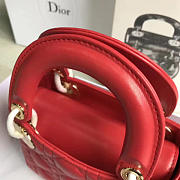 bagsAll Lady Dior mini red 1546 - 5
