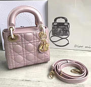 bagsAll Lady Dior mini Pink/Gold 1550 - 1