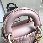 bagsAll Lady Dior mini Pink/Gold 1550 - 6