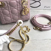 bagsAll Lady Dior mini Pink/Gold 1550 - 4