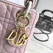 bagsAll Lady Dior mini Pink/Gold 1550 - 3