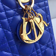 bagsAll Lady Dior Medium 24 Navy Blue 1573 - 5