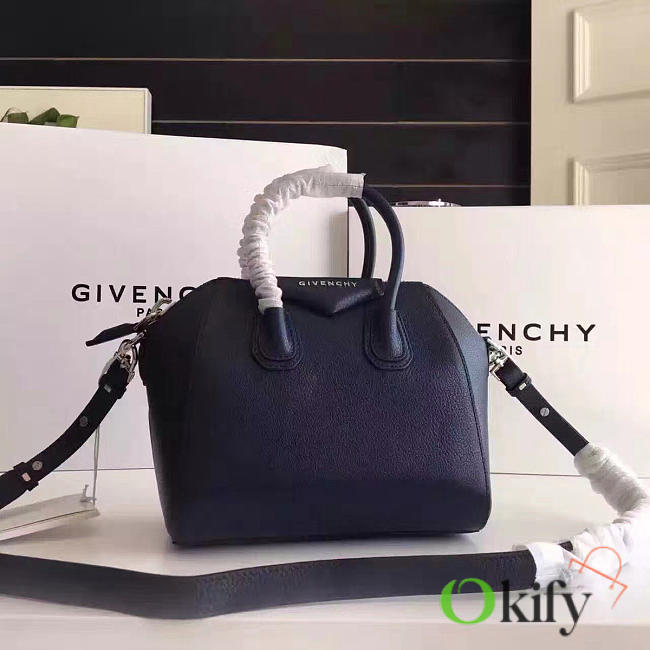 bagsAll Givenchy Mini Antigona 27 Dark Blue 2050 - 1
