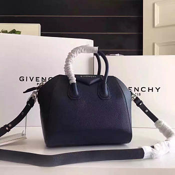 bagsAll Givenchy Mini Antigona 27 Dark Blue 2050