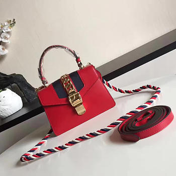 Gucci Sylvie Leather Bag BagsAll Z2350