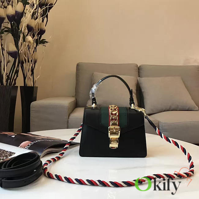 Gucci Sylvie Leather Bag BagsAll Z2351 - 1