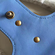 Gucci GG Marmont 26 Matelassé Leather Light Blue 2420 - 4