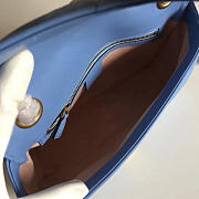 Gucci GG Marmont 26 Matelassé Leather Light Blue 2420 - 3