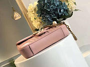 Gucci GG Marmont 21.5 Pink Matelassé Pearl Bag 2638 - 2