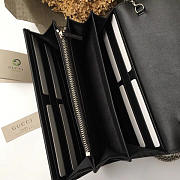 Gucci dionysus chain bag black leather 2647 20cm  - 6