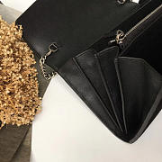Gucci dionysus chain bag black leather 2647 20cm  - 4
