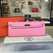 Hermès Kelly Clutch Epsom 31 Pink/Gold Bagsall Z2709 - 1