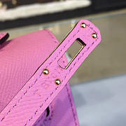 Hermès Kelly Clutch Epsom 31 Pink/Gold Bagsall Z2709 - 3