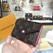 Louis Vuitton Victorine Wallet 12 Monogram Pink - 1