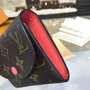  Louis Vuitton ROSALIE COIN Purse 11 Monogram Pink 3234 - 6