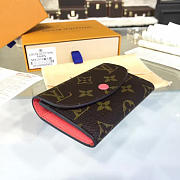  Louis Vuitton ROSALIE COIN Purse 11 Monogram Pink 3234 - 5