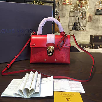 BagsAll Louis Vuitton One Handle Flap Bag PM RED 3297