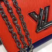 Louis Vuitton Twist MM 3593 Red 23cm  - 5