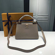 Louis Vuitton CAPUCINES BB Galet 3673 27cm  - 1