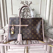 BagsAll Louis Vuitton Popincourt MM Bag Pink 32cm - 1