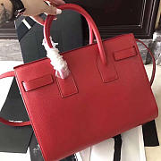 YSL Classic Sac De Jour 32 Red Grained Leather BagsAll 4732 - 5