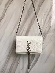 YSL Monogram Kate Bag With Leather Tassel BagsAll 4993 - 3