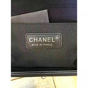 Chanel Braided Calfskin Le Boy 25 Black VS05259 - 4