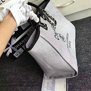 CC Shopping Bag Grey A68046 VS07815 38cm - 3