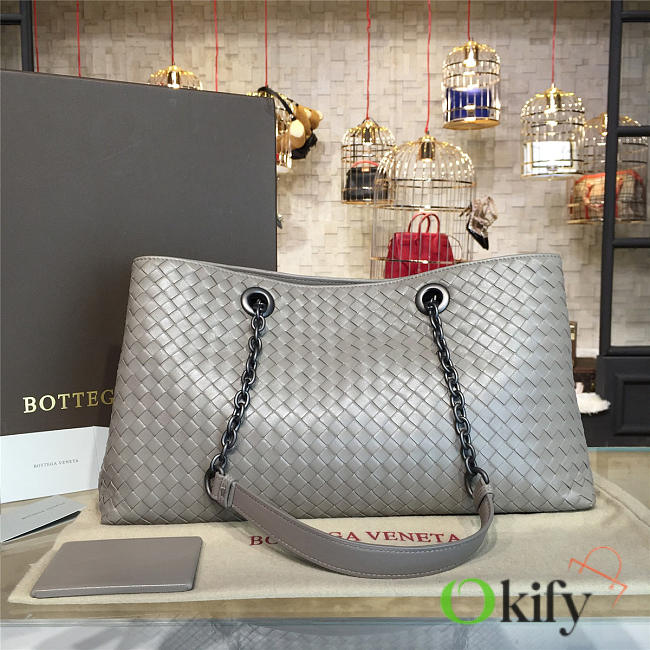 bagsAll Bottega Veneta tote gray 5637 - 1